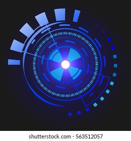 Abstract Modern Background for your computer, laptop, tablet or mobile. Advanced Technology  Backdrop. Vector Design. 