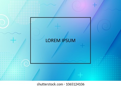Abstract modern background.Colorful vector banner.