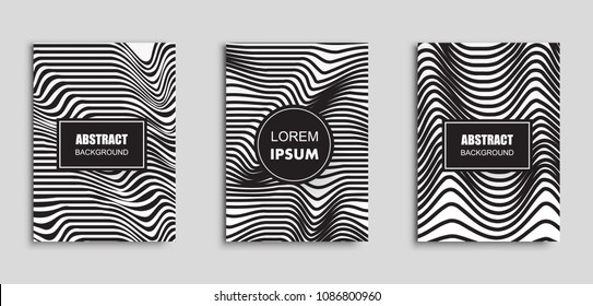 Abstract modern background.Design of backgrounds with lines for poster, banner, flyer and brochure.Vector illustration.