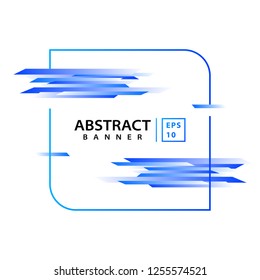 Abstract modern banner
