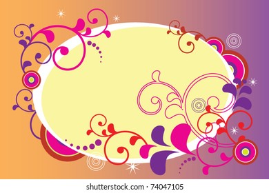 Abstract modern banner