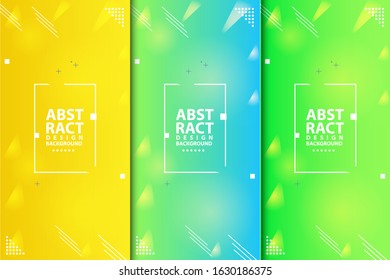 Abstract modern banner background collection vector eps 10