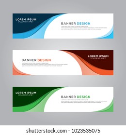 Abstract Modern Banner Background Design Vector Template
