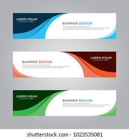 Abstract Modern Banner Background Design Vector Template