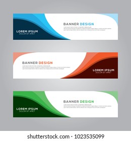 Abstract Modern Banner Background Design Vector Template