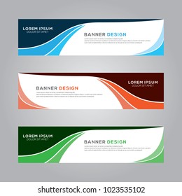 Abstract Modern Banner Background Design Vector Template