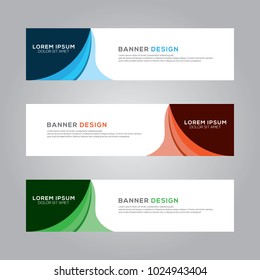 Abstract Modern Banner Background Design Vector Template