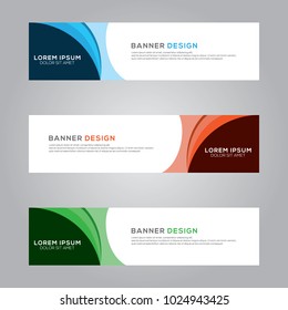 Abstract Modern Banner Background Design Vector Template