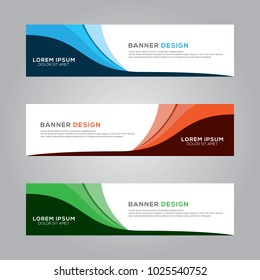 Abstract Modern Banner Background Design Vector Template
