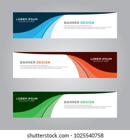 Abstract Modern Banner Background Design Vector Template