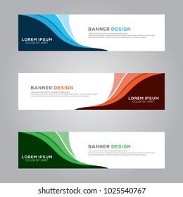 Abstract Modern Banner Background Design Vector Template