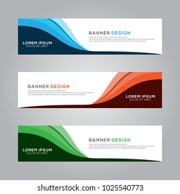 Abstract Modern Banner Background Design Vector Template