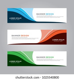 Abstract Modern Banner Background Design Vector Template