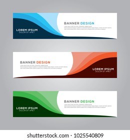 Abstract Modern Banner Background Design Vector Template