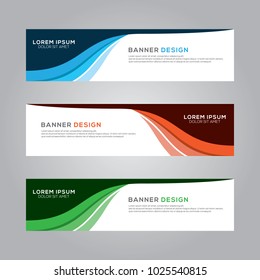 Abstract Modern Banner Background Design Vector Template