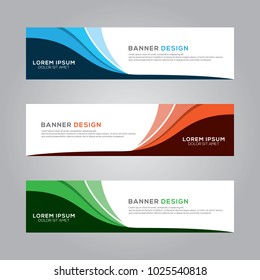 Abstract Modern Banner Background Design Vector Template