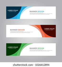 Abstract Modern Banner Background Design Vector Template