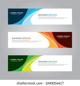 Abstract Modern Banner Background Design Vector Template