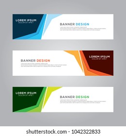 Abstract Modern Banner Background Design Vector Template