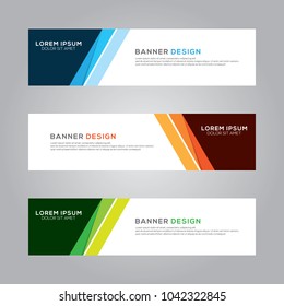 Abstract Modern Banner Background Design Vector Template