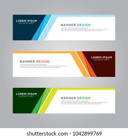Abstract Modern Banner Background Design Vector Template