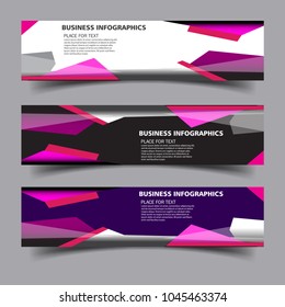 Abstract Modern Banner Background Design Vector Template