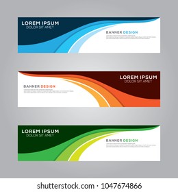 Abstract Modern Banner Background Design Vector Template