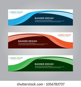 Abstract Modern Banner Background Design Vector Template