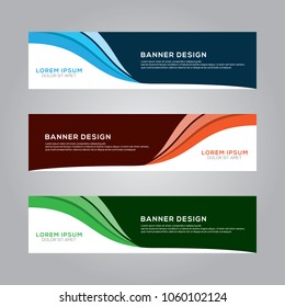 Abstract Modern Banner Background Design Vector Template