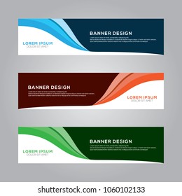 Abstract Modern Banner Background Design Vector Template