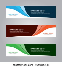Abstract Modern Banner Background Design Vector Template