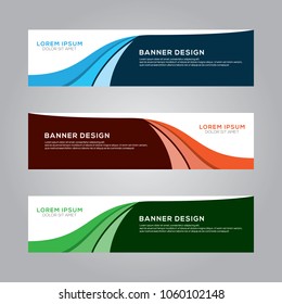 Abstract Modern Banner Background Design Vector Template