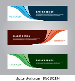 Abstract Modern Banner Background Design Vector Template