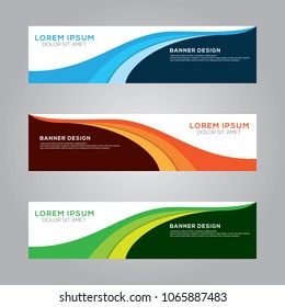 Abstract Modern Banner Background Design Vector Template