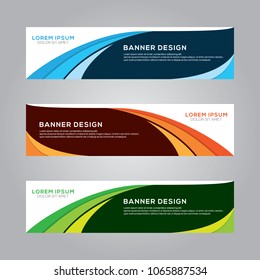 Abstract Modern Banner Background Design Vector Template
