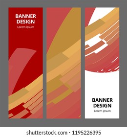 Abstract Modern Banner Background Design Vector Template