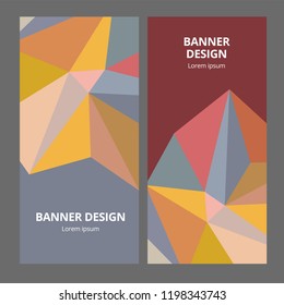 Abstract Modern Banner Background Design Vector Template