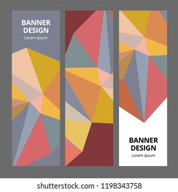 Abstract Modern Banner Background Design Vector Template