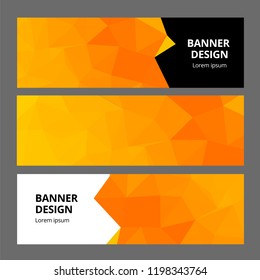 Abstract Modern Banner Background Design Vector Template