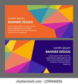 Abstract Modern Banner Background Design Vector Template