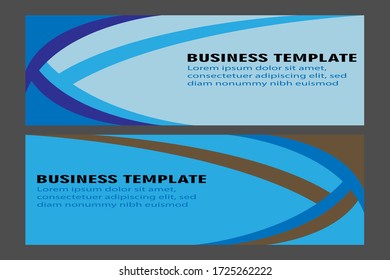 plantilla vectorial de diseño de fondo de banner moderno abstracto