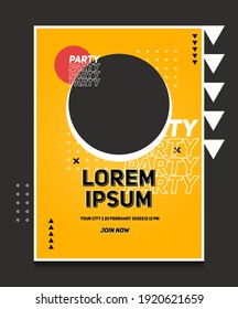 Abstract Modern Banner Background Design Vector Template
