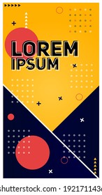 Abstract Modern Banner Background Design Vector Template