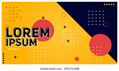 Abstract Modern Banner Background Design Vector Template