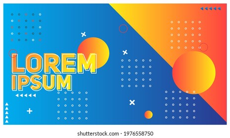 Abstract Modern Banner Background Design Vector Template