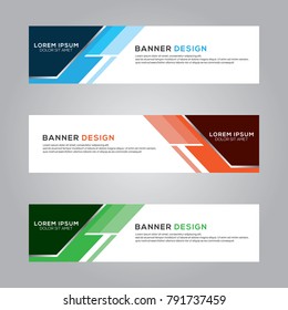 Abstract Modern Banner Background Design Vector Template