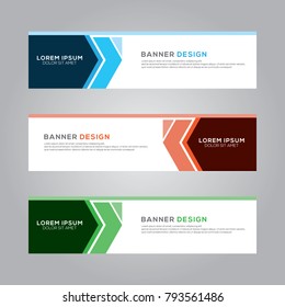 Abstract Modern Banner Background Design Vector Template