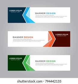 Abstract Modern Banner Background Design Vector Template
