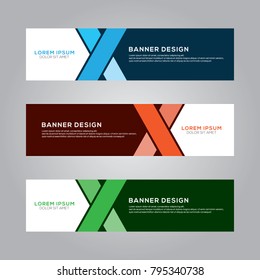 Abstract Modern Banner Background Design Vector Template