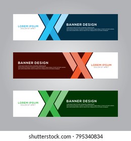 Abstract Modern Banner Background Design Vector Template